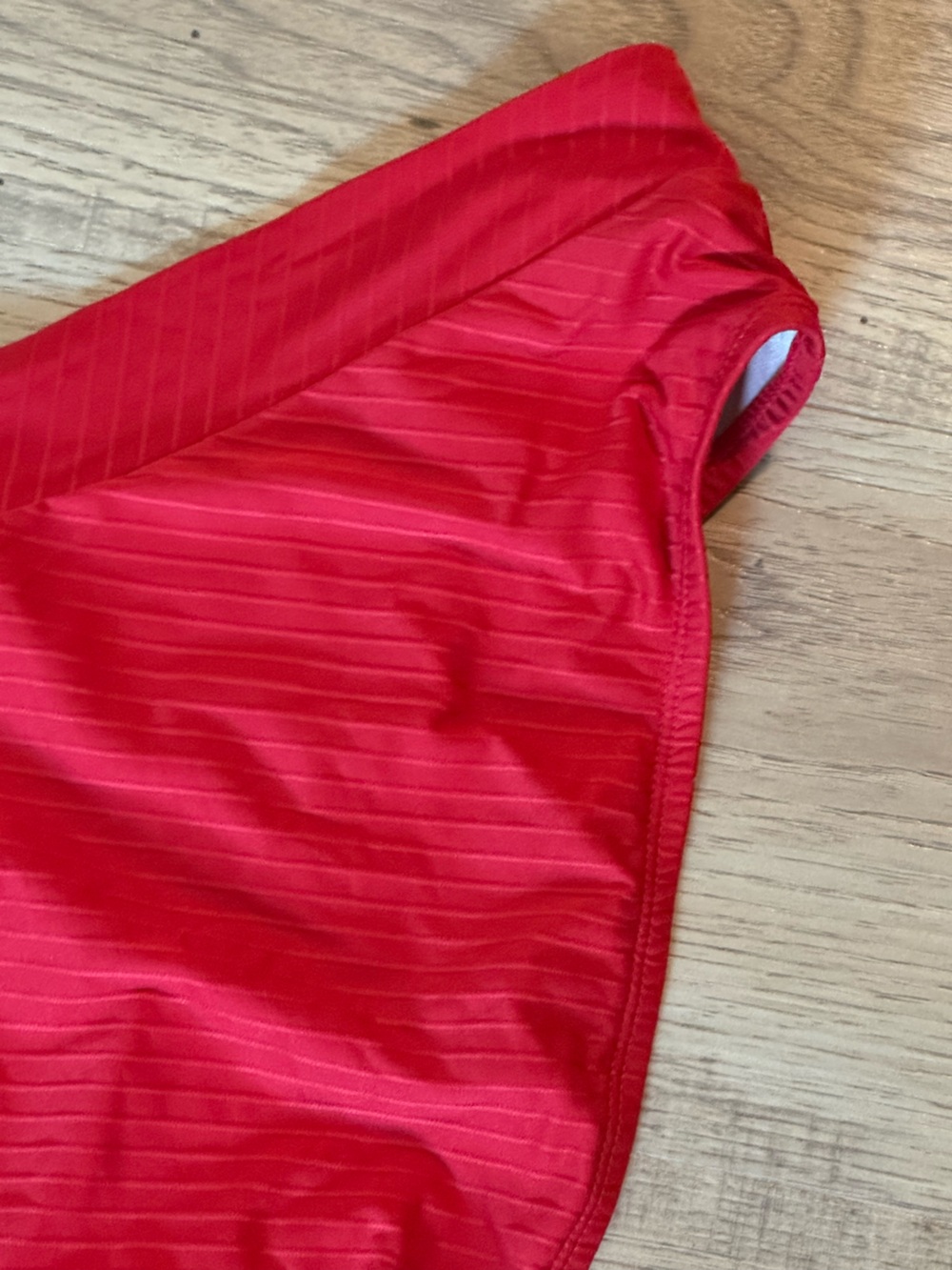 Mynah Red Textured Bikini Bottom XXL NWT - Picture 6 of 7